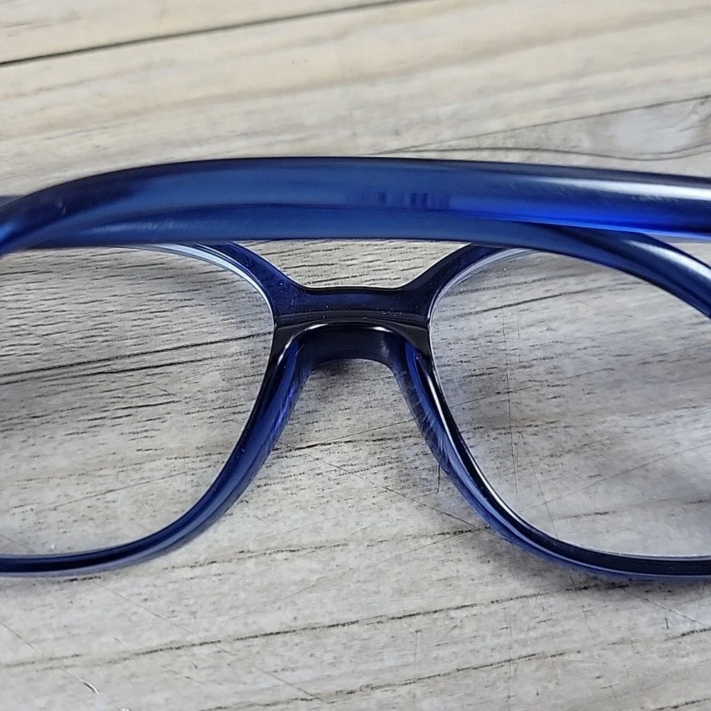 Ray-Ban Kids RB 1900 3834 Transparent Blue Eyeglasses Frames Only‎ 47-15-125